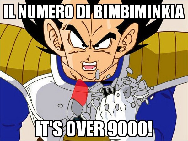 IT'S OVER 9000! - meme