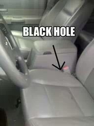 the black hole of horror - meme