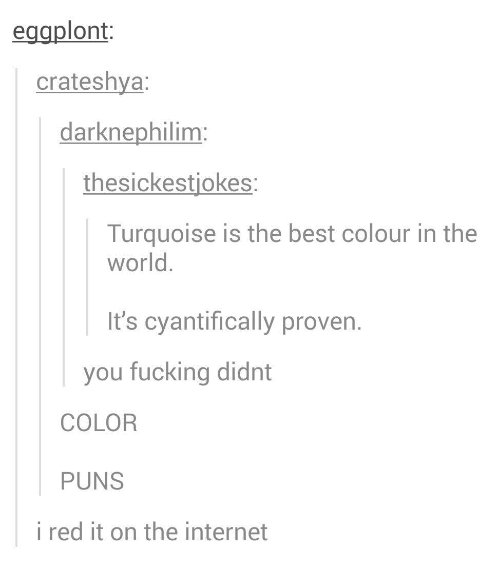 COLOR PUNS Meme by mrjcistheman ) Memedroid