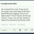 I figured Disney, of all people would appreciate it.