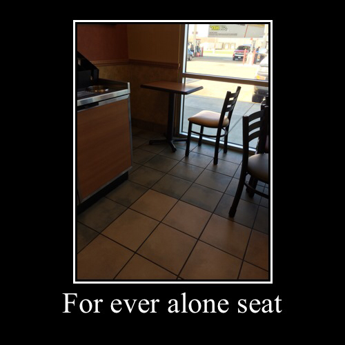 My kind of seat  - meme