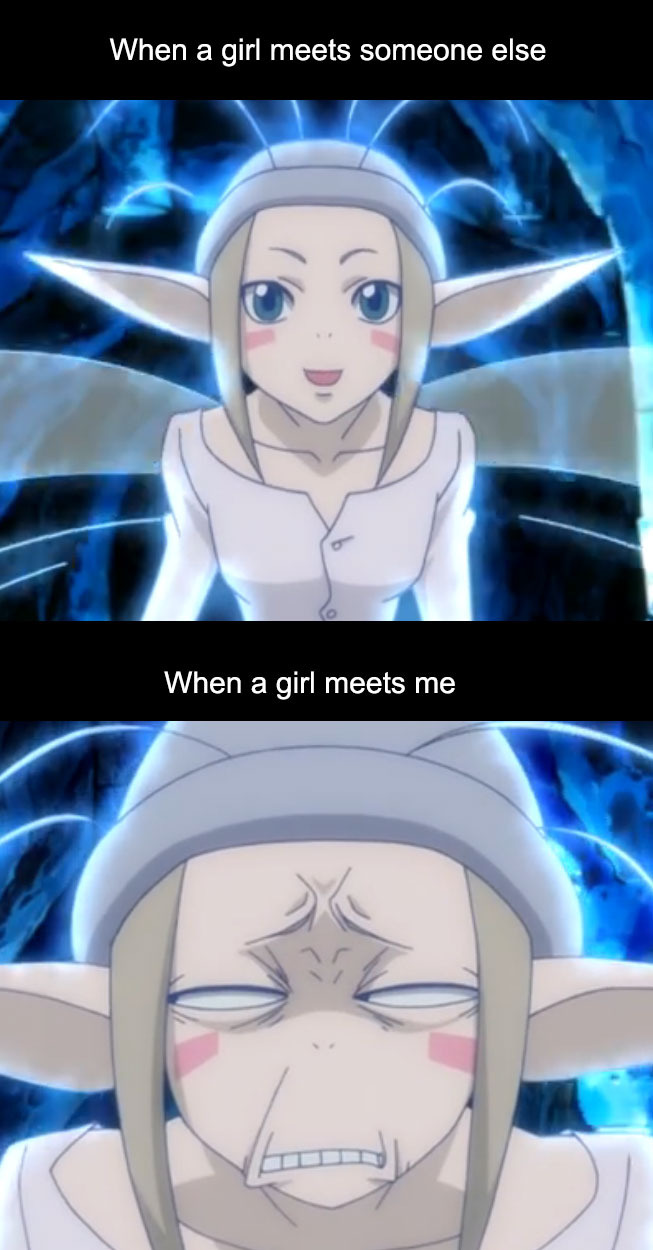 Anime is Soul Eater - meme