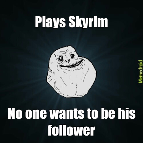 Skyrim followers - meme