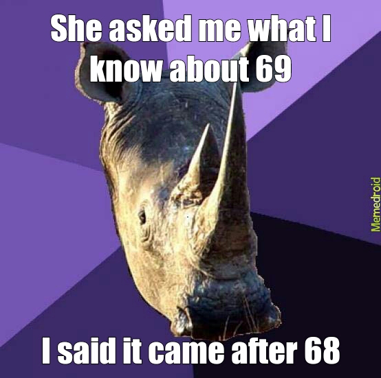 Stupid Rhino - meme