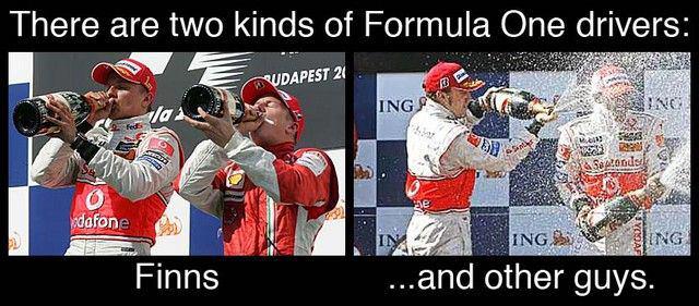 Finns in F1 - meme