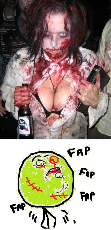 zombie fap - meme
