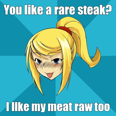 raw meat - meme