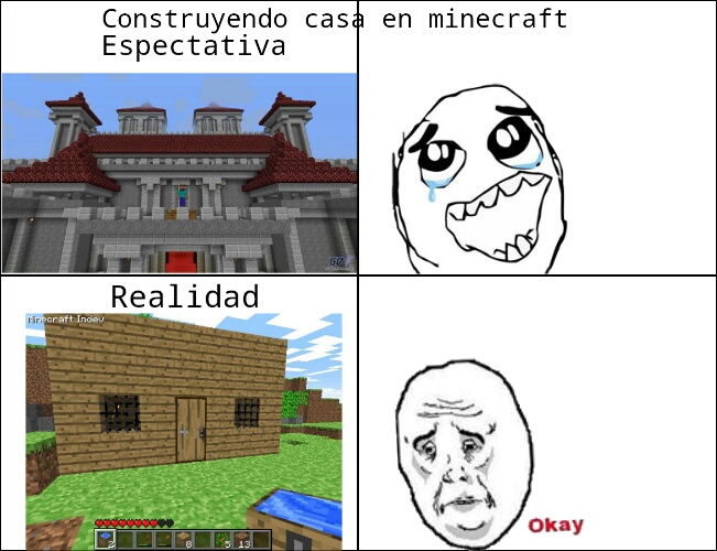 Minhas ideias de casa no Minecraft - Minhas ideias de casa no Minecraft -  iFunny Brazil