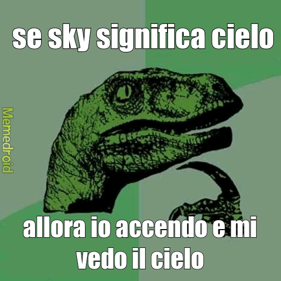 sky - meme