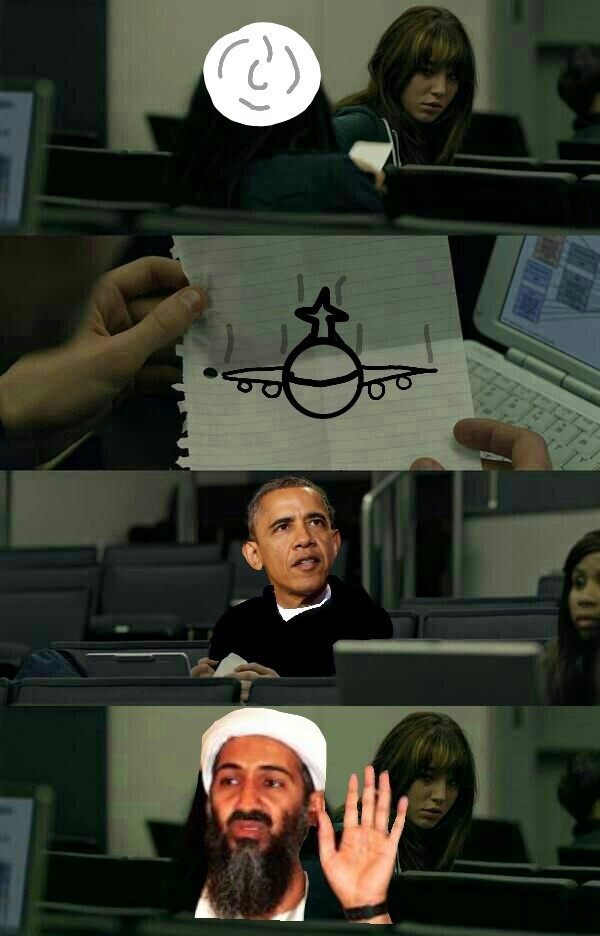 Salutate Osama e Obama - meme