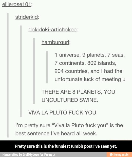 Viva La Pluto! - meme