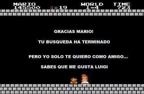 pobre Mario - meme