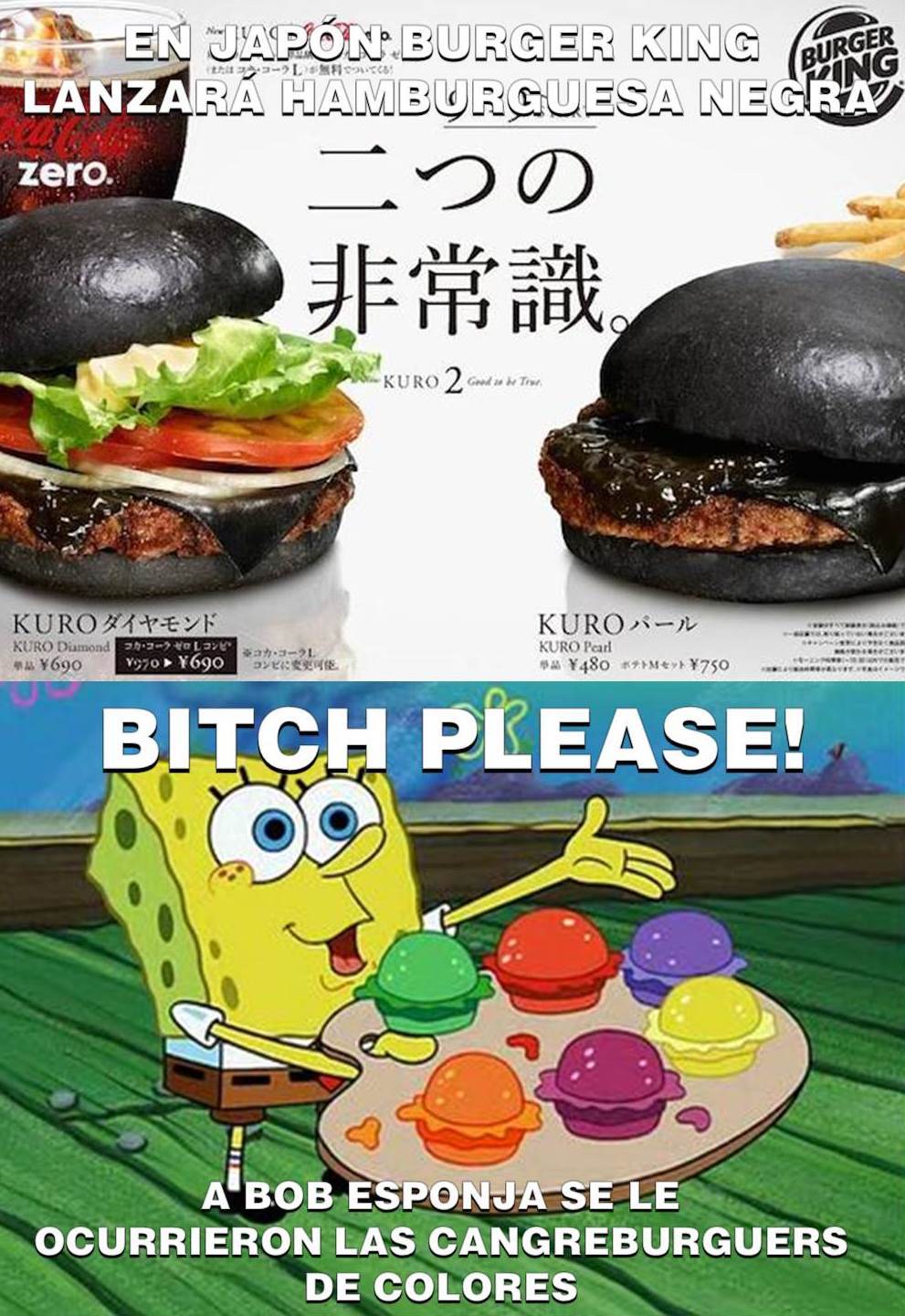 Bob Esponja es un visionario - meme