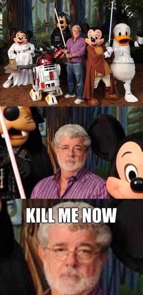 Disney's Star Wars :/ - meme