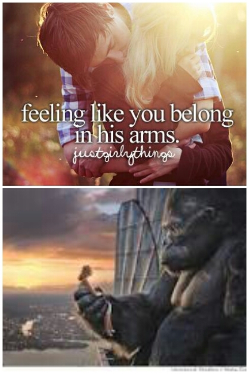 First comment is King Kong's booty bitch - meme