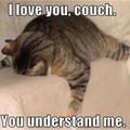 I love my couch. .