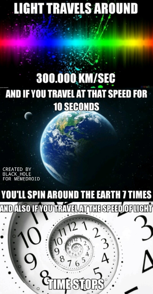 can you imagine how fast it travels - meme