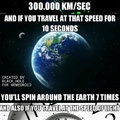 can you imagine how fast it travels
