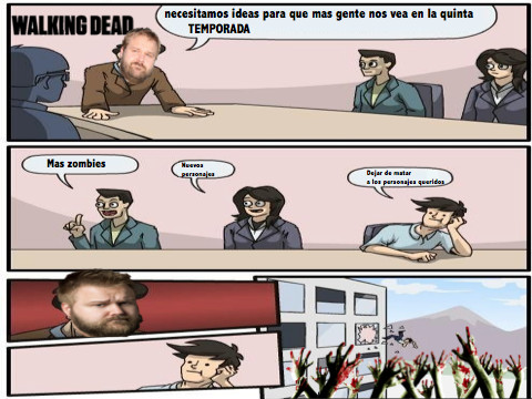 the walking dead:) - meme