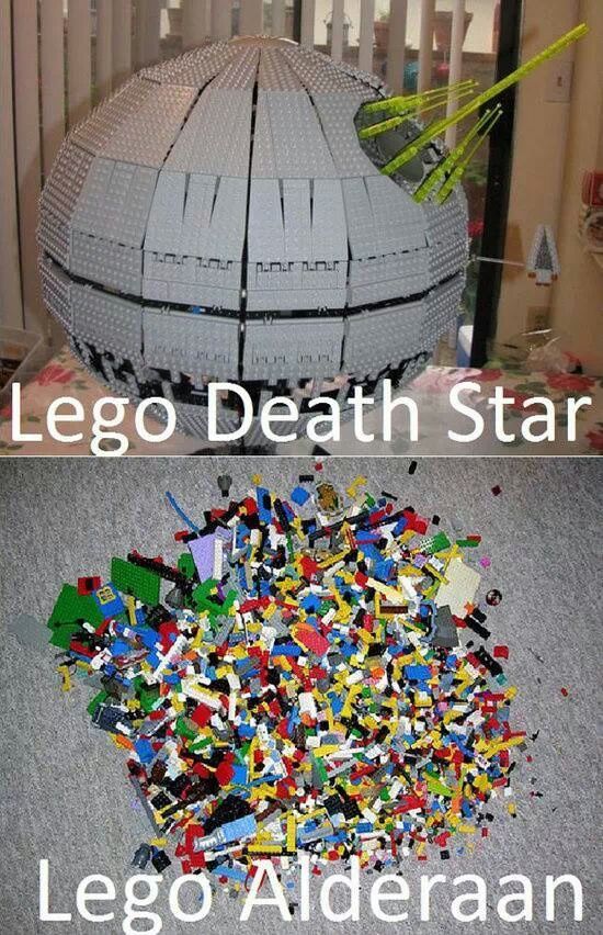 Lego alderaan - meme
