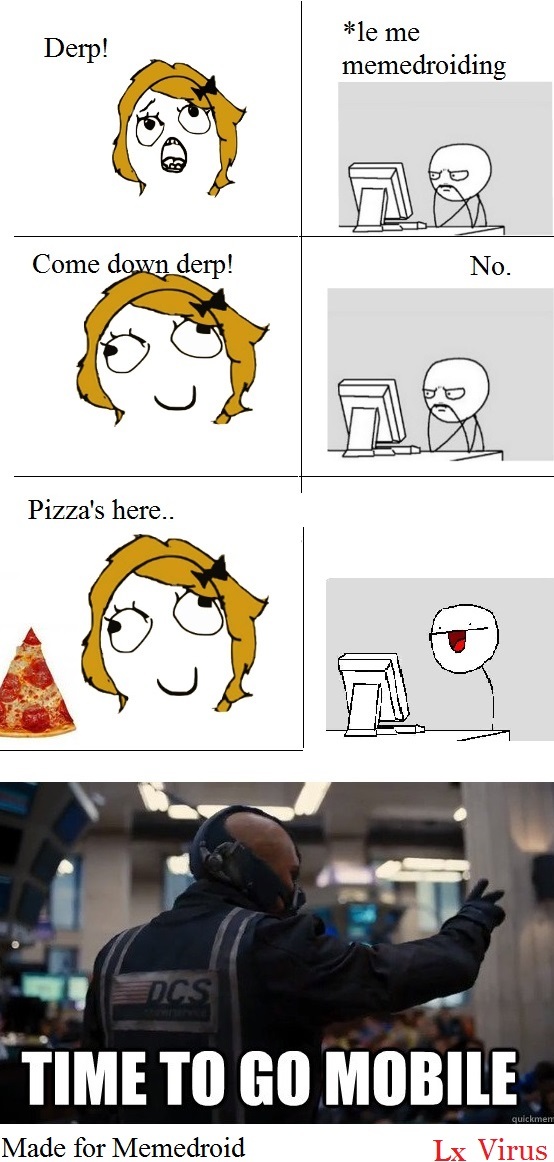 who loves pizza? - meme
