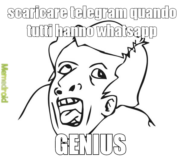 telegram - meme