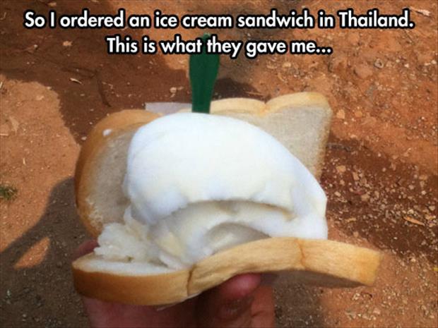 ice cream sandwitch - meme