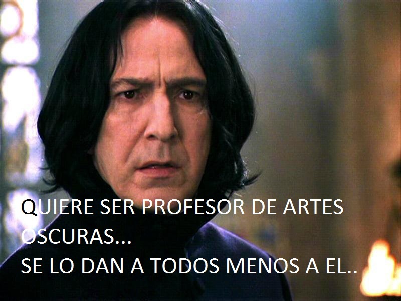 Pobre Severus - meme
