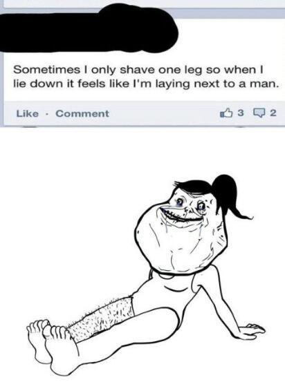 forever alone. - meme