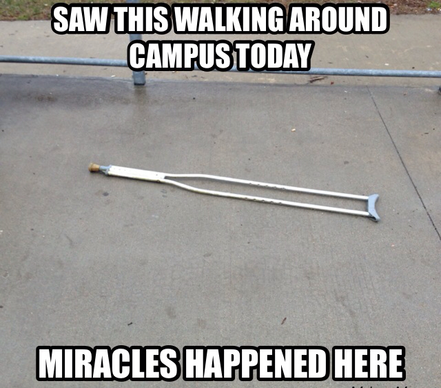 Uri is the college of miracles - meme