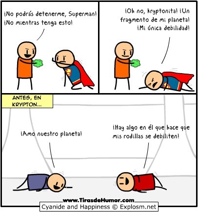 superman y su logica - meme