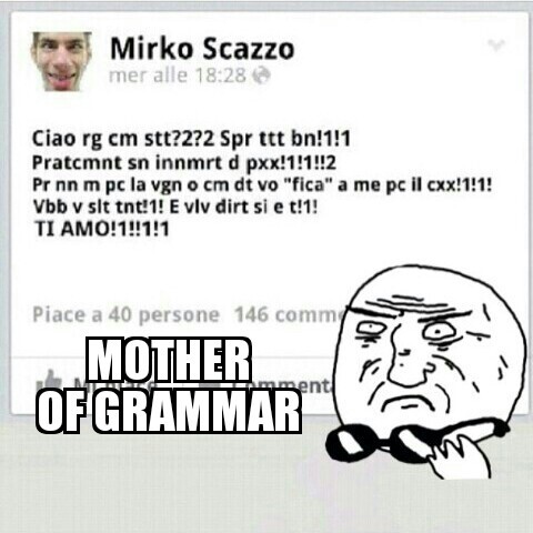 Mother Of Grammar - meme