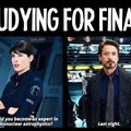 Studying for Finals...