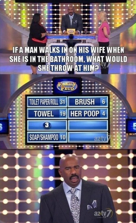 Steve Harvey puts up with some serious shit - meme