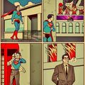 This is what super man thinks of mankind
