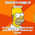La legge di Homer