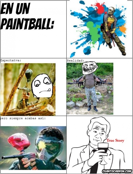 Paintball - meme