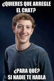 Mark Zuckerberg, todo un loquillo - meme