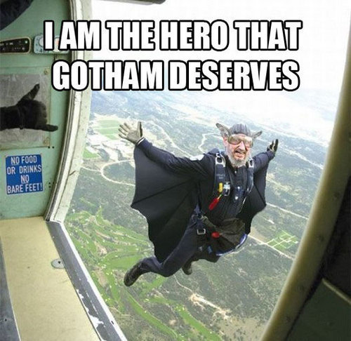 Because i'm BATMAN... - meme