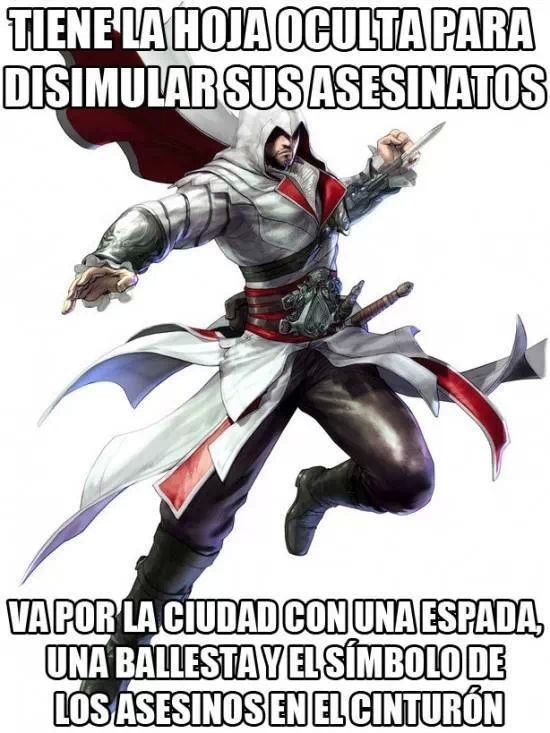 Ezio pasa de incognito - meme