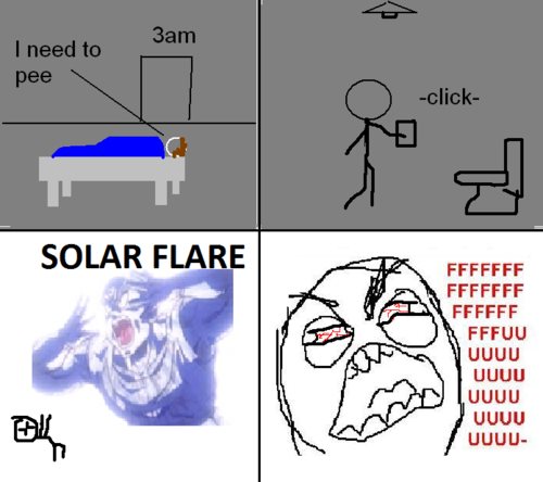 Solar Flare - meme
