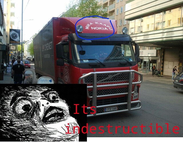 nokia truck - meme