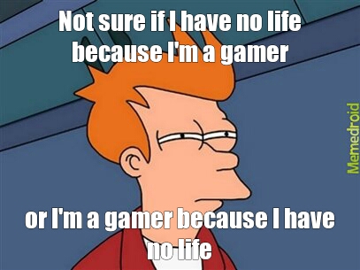 Fry on Gaming - meme