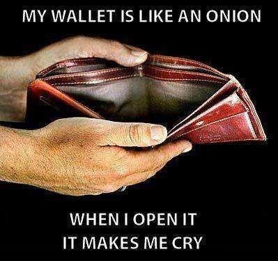 Scumbag wallet - meme