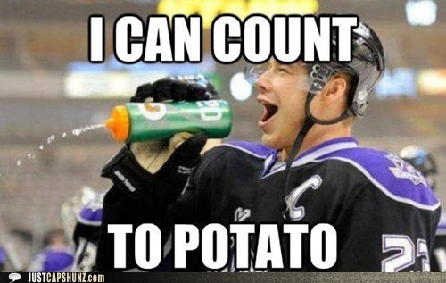 Potato is a legit number - meme