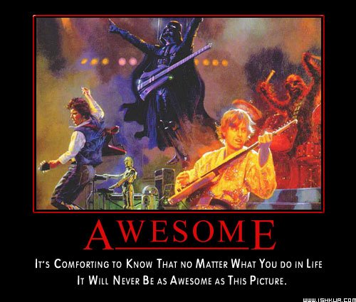 u'll never be this awesome - meme
