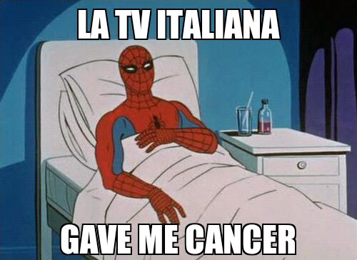 La tv italiana - meme