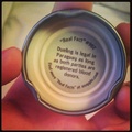 Snapple lid... 10 steps, turn around, and shoot