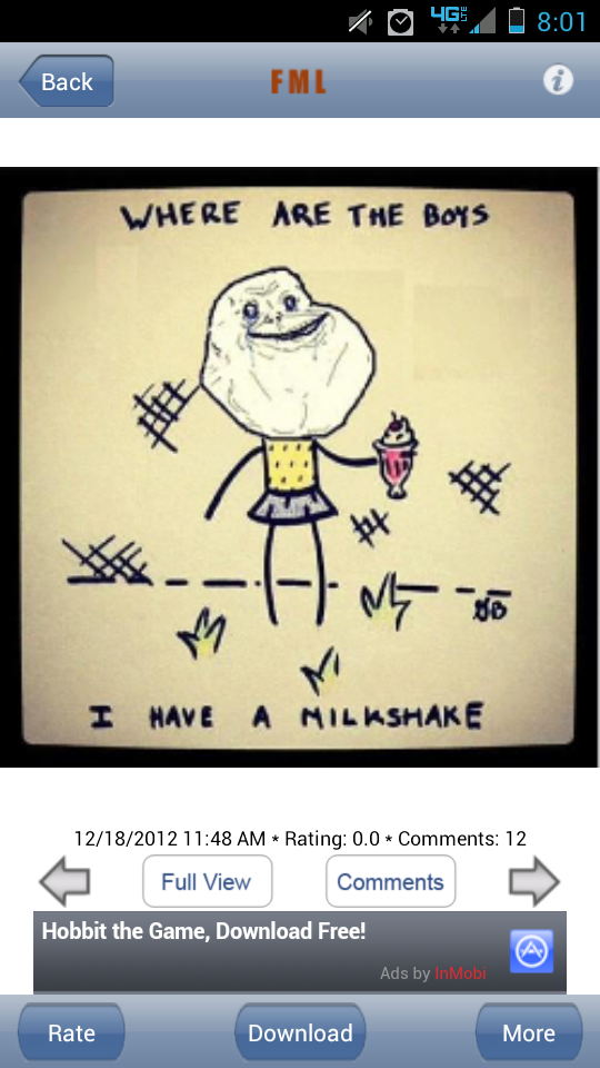 my milkshakes brings all the loners to the yard - meme