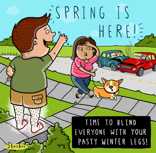 Spring my ass. Look outside. - meme